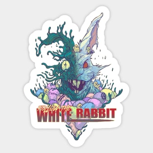 WEIRDO - Follow The White Rabbit - Nightmare Sticker